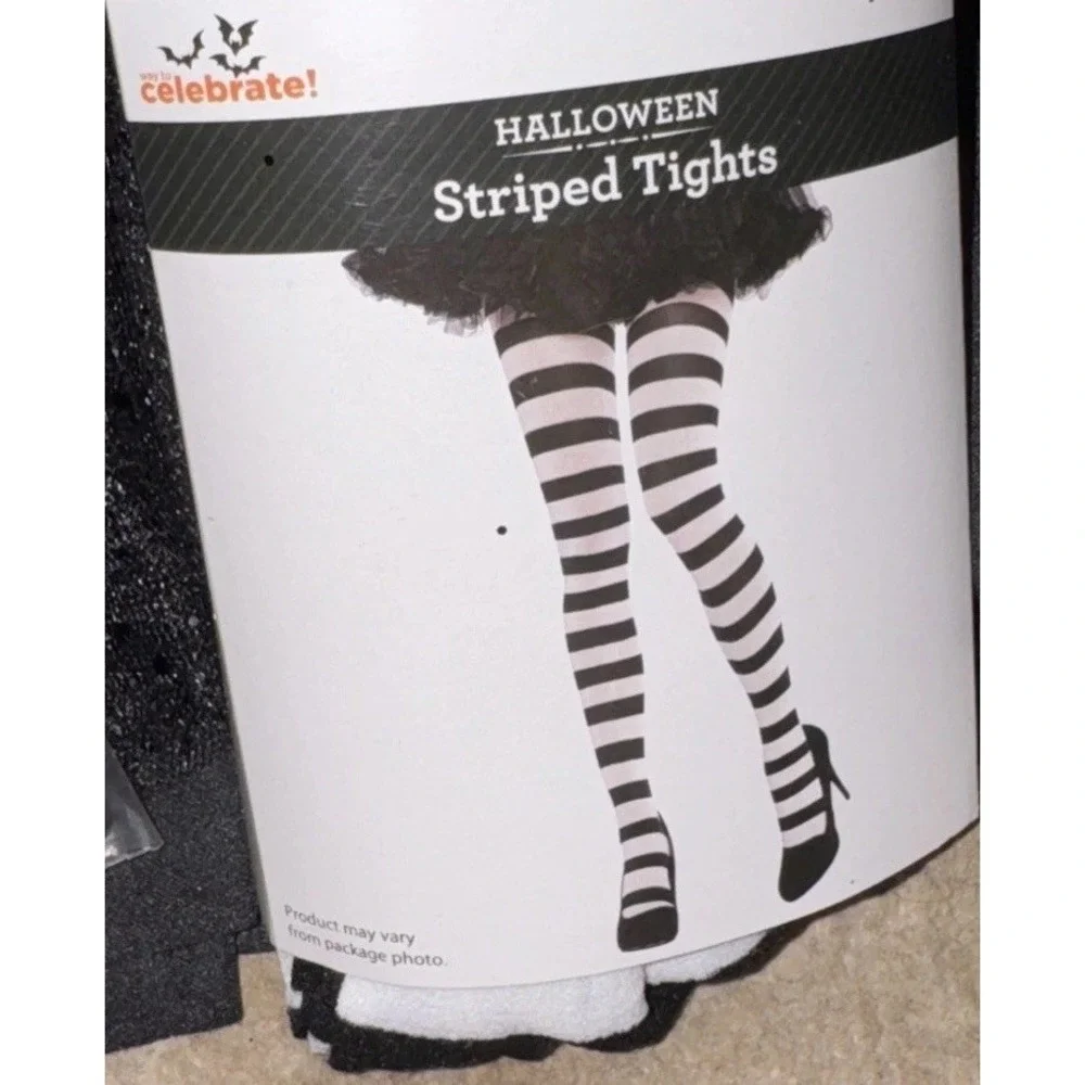 Black Cat Tutu XL 16-18 Kitty Dress Up Halloween Womens Costume Tail Ears Gloves